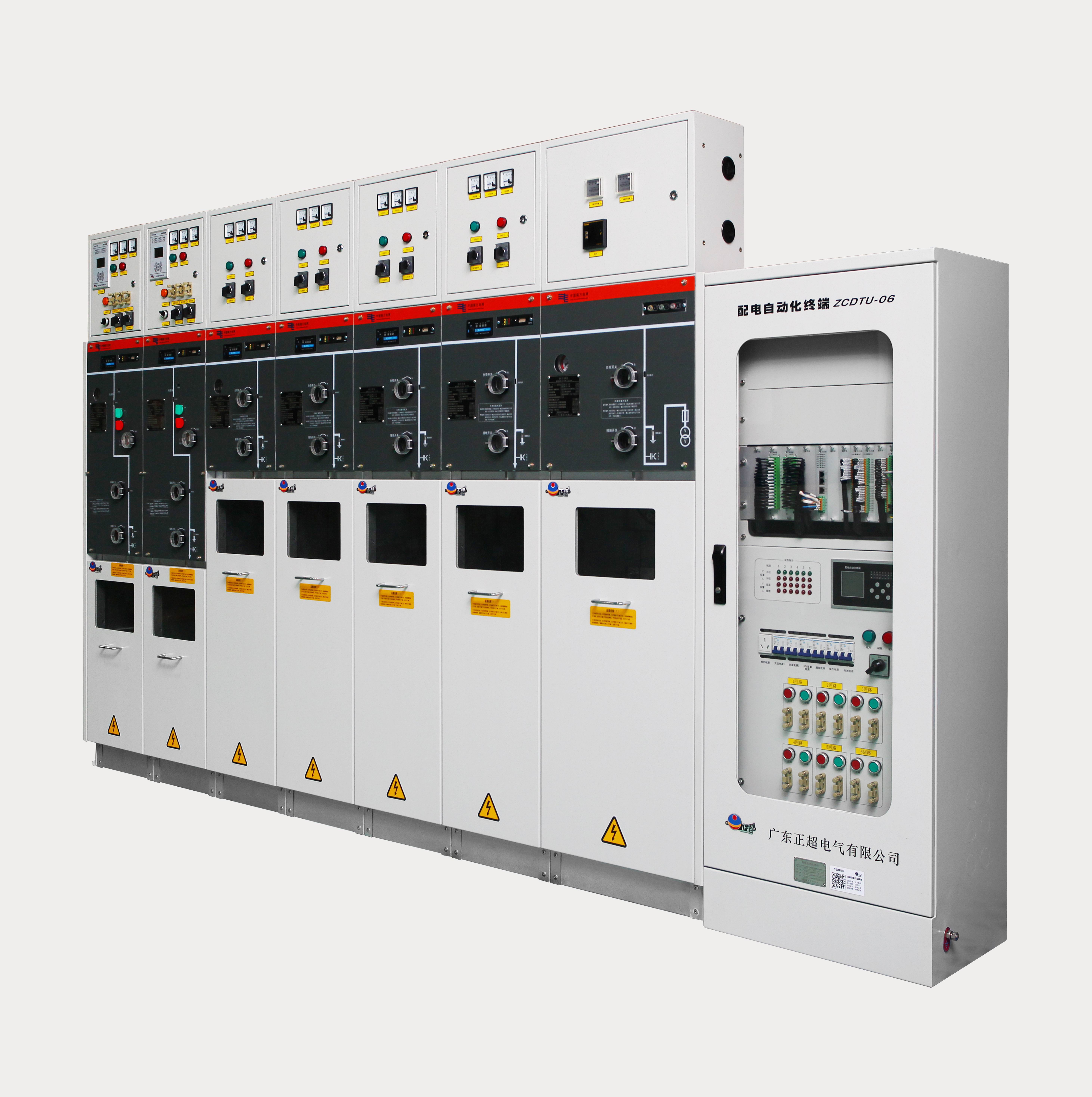 ZCSF-12 户内高压互换六氟化硫智能环网开关设备（10kV SF6环网柜）