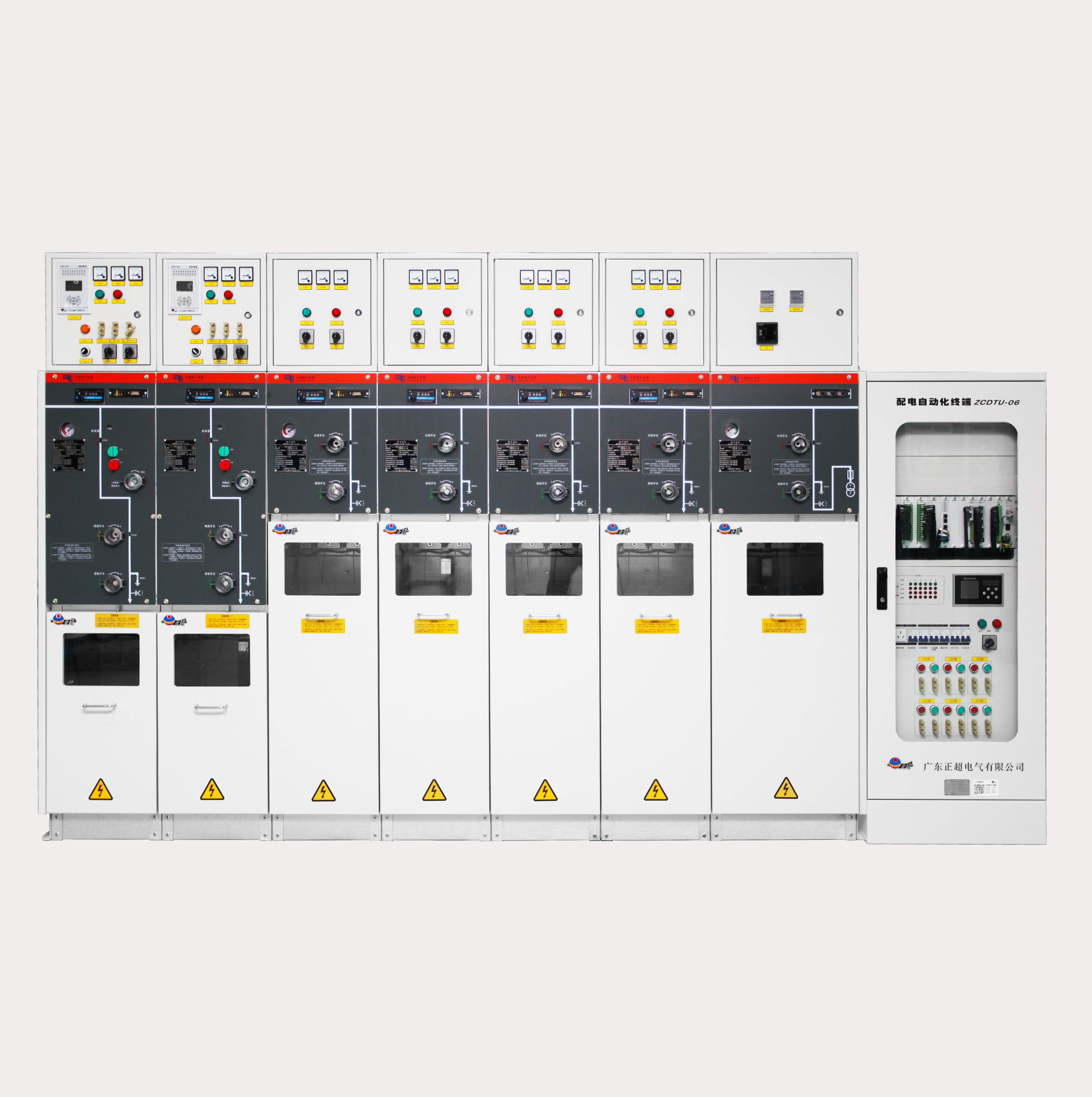 ZCSF-12 户内高压互换六氟化硫智能环网开关设备（10kV SF6环网柜）